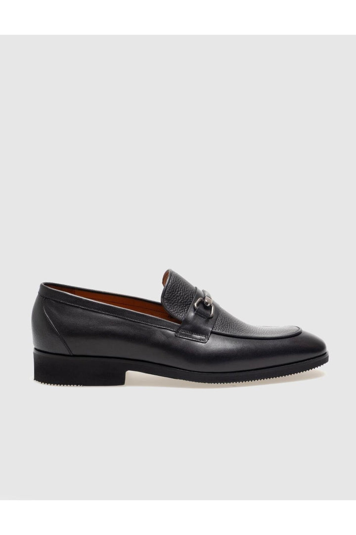 Cabani Shoes Chaussures classiques pour hommes en cuir véritable avec boucle noire - Multicolore