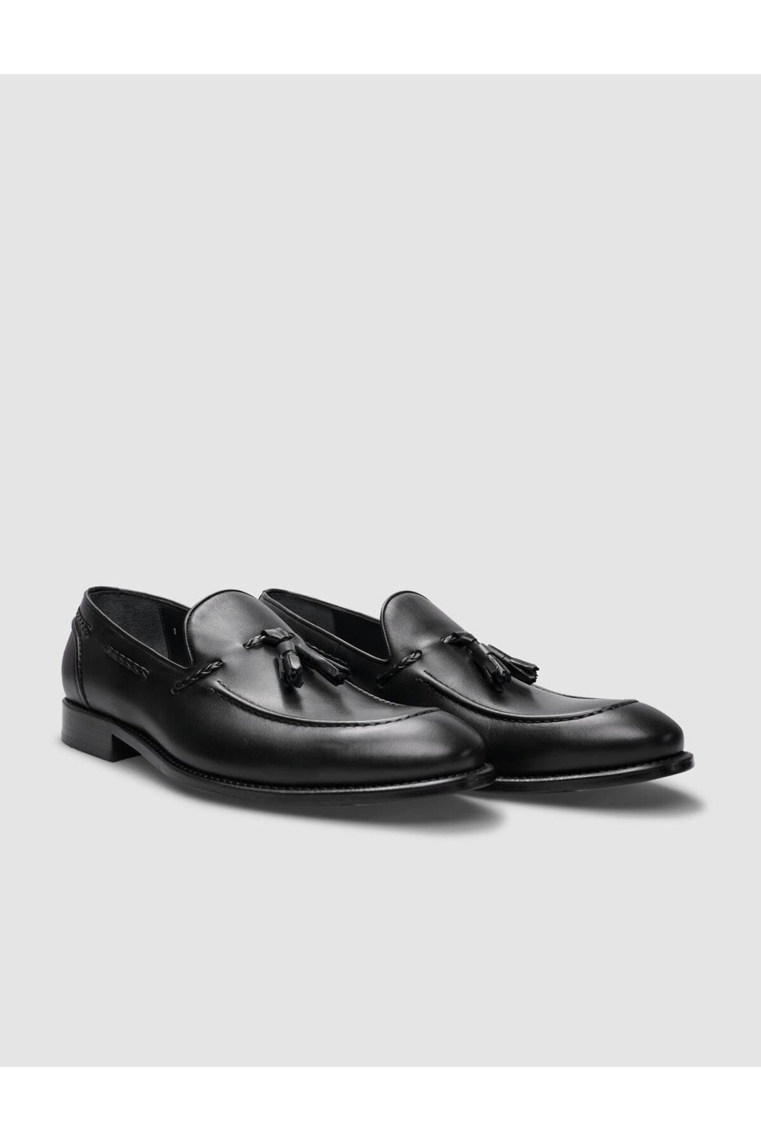 Cabani Shoes Chaussures classiques pour hommes en cuir véritable noir en injection à 100% - Multicolore