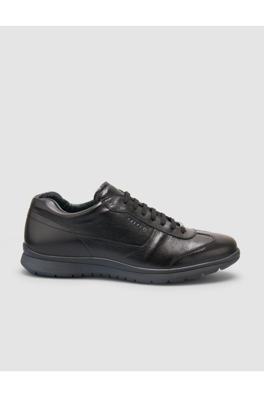 Cabani Shoes %100 Cuir véritable Baskets noires pour hommes - Multicolore