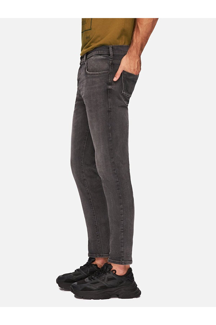 LTB New Dıego X Pantalon en Jean Taille Moyenne Jambe Étroite - karişik_55460