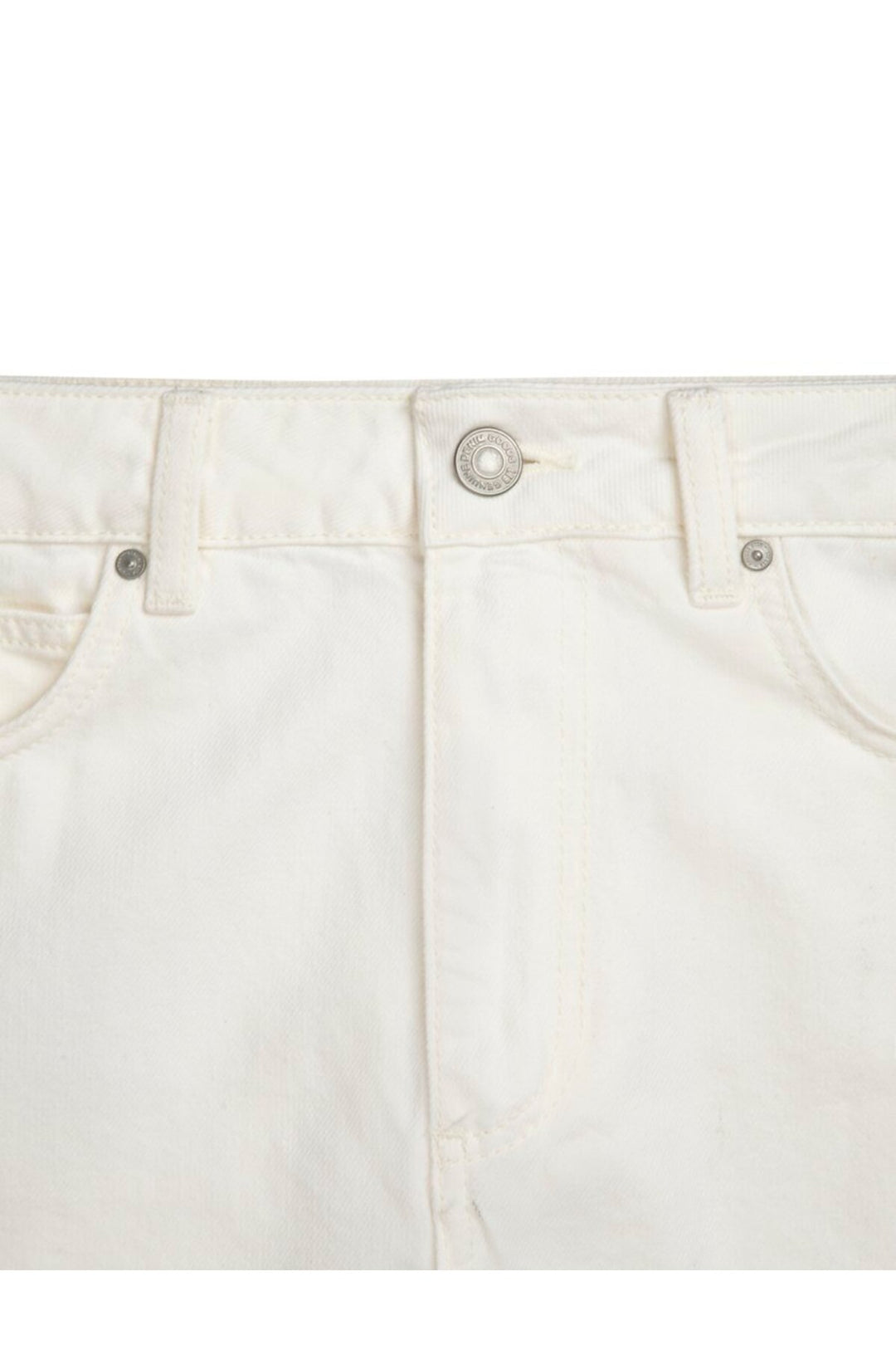 LTB Pantalon en Jean Crème Taille Moyenne Anna Barrel Fit - Crème