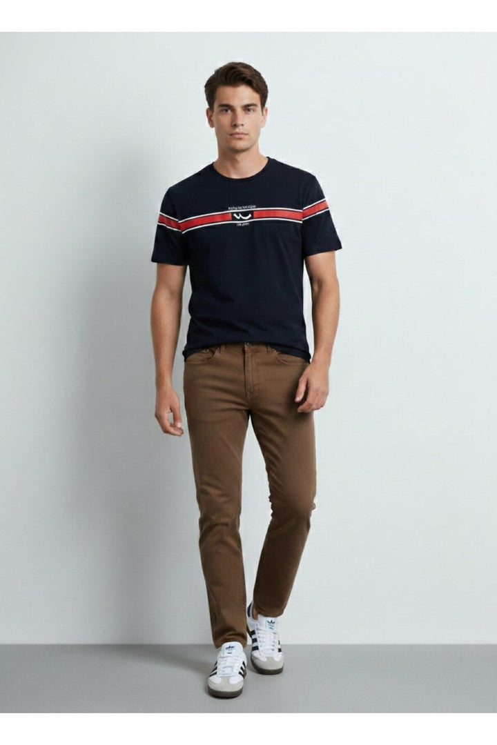 LTB Renar Pantalon Marron - mid Indigo