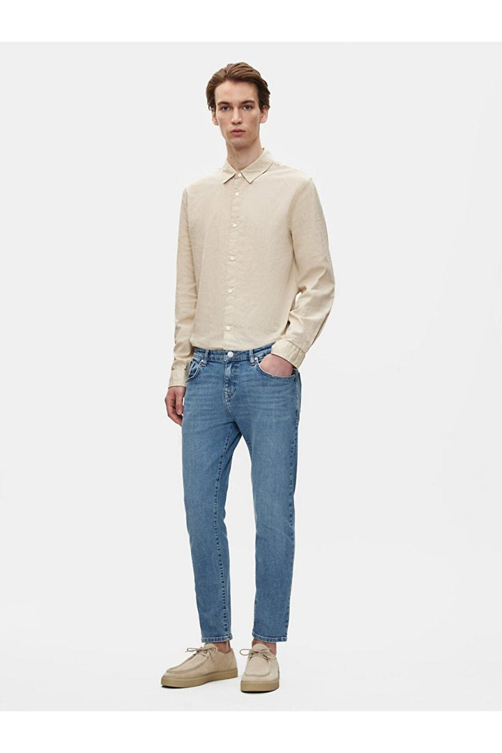 LTB Pantalon en jean à taille basse Joshua Narrow Leg