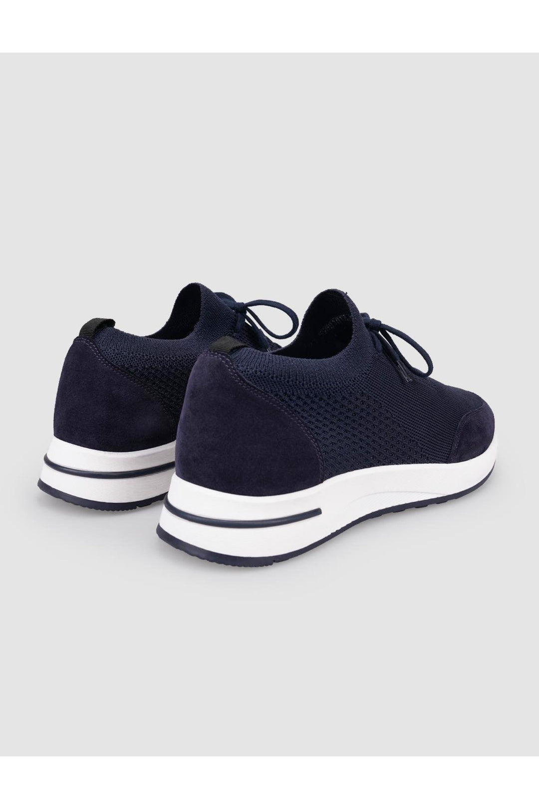 Cabani Shoes Monza Triko Bleu marine Chaussures de sport pour homme à lacets - Bleu marine
