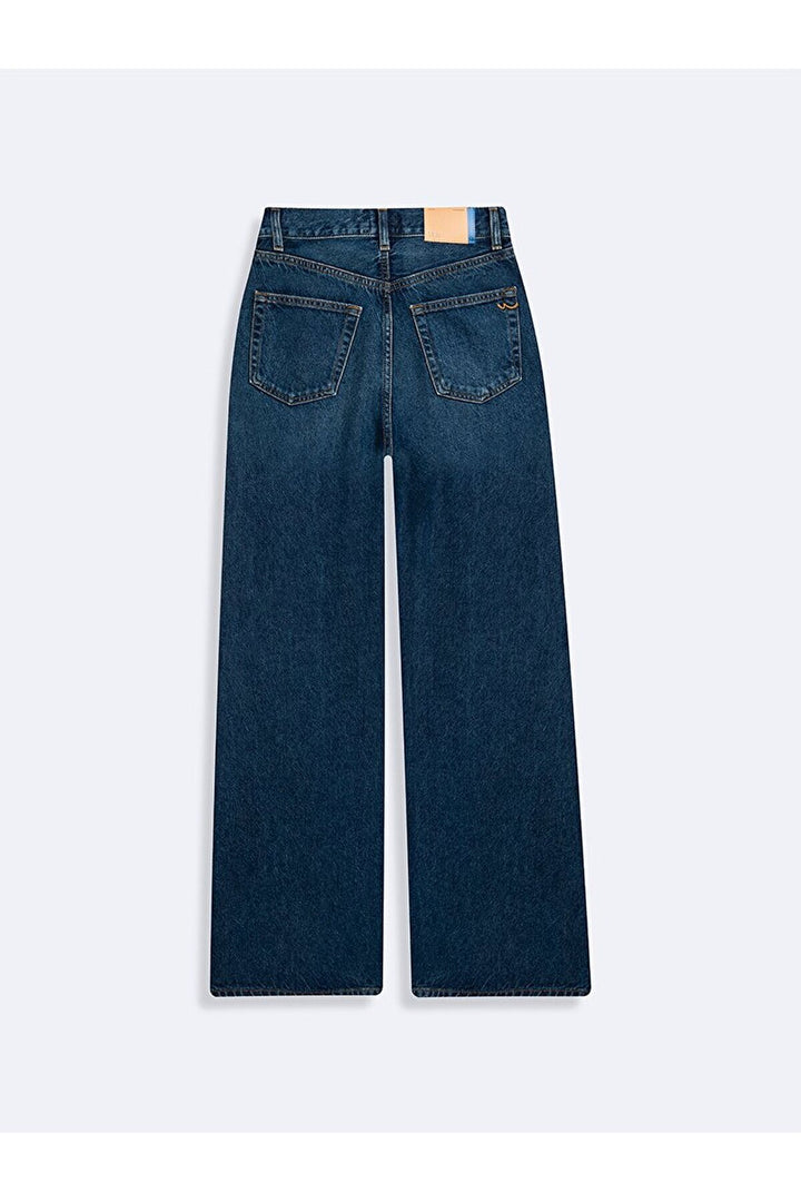 LTB Pantalon en jean large à taille haute Vıonne H