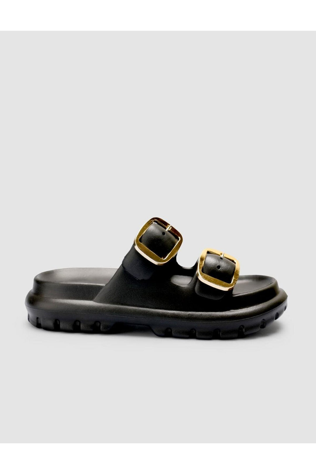 Cabani Shoes Snx Sandale en EVA pour femme avec détail de boucle noire - Noir
