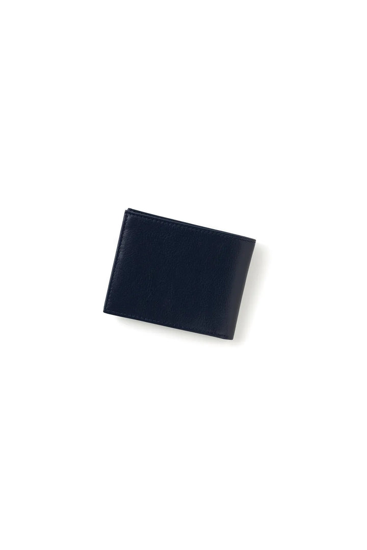 helmbrook Portefeuille en Cuir Véritable Homme Multi-Baie RFID Protégé Dean Bleu Marine