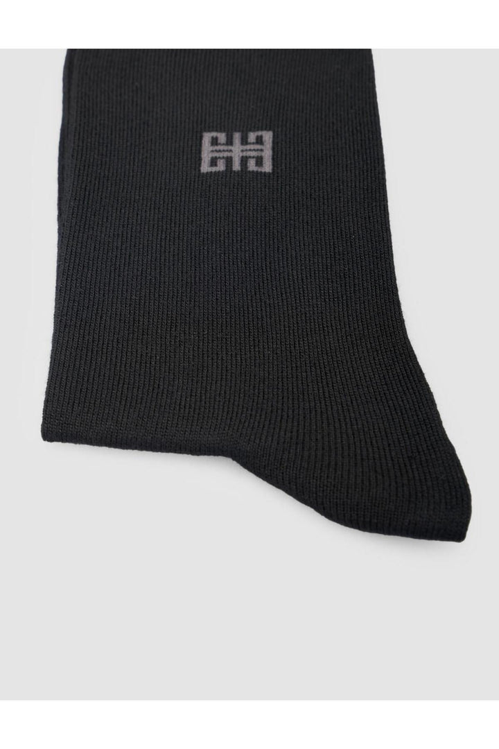Cabani Shoes Chaussettes pour hommes en modal noir - Multicolore