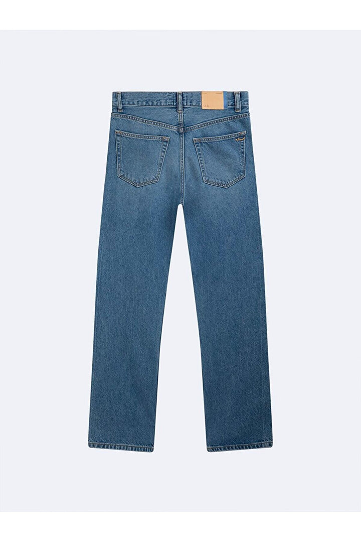LTB Pantalon en jean coupe droite à taille haute Vanetta