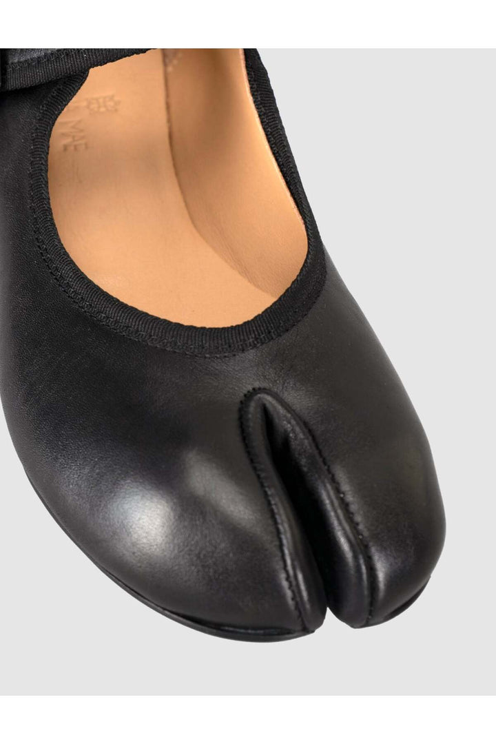 Cabani Shoes Ballerines à bout rond avec boucle noire - Multicolore