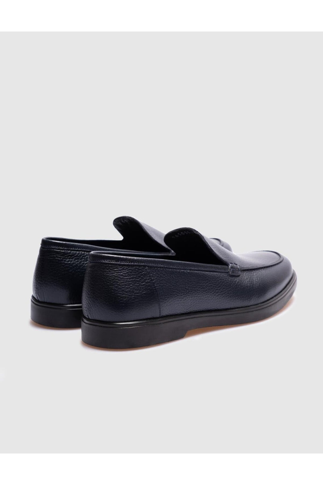 Cabani Shoes Chaussures de ville pour hommes en cuir véritable bleu marine - Bleu marine