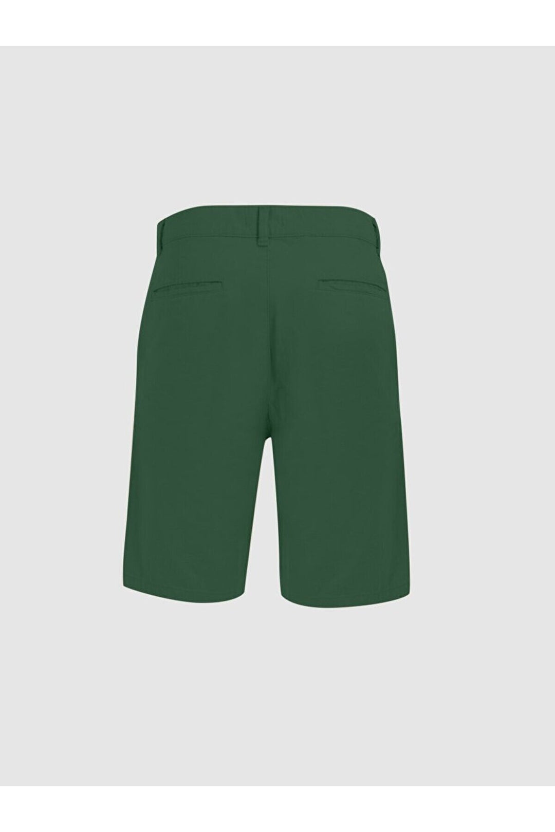 LTB Short mi-long régulier vert aspect lin