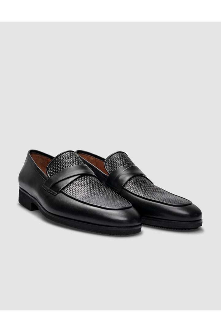 Cabani Shoes %100 Cuir véritable Chaussures classiques pour hommes noires - Noir