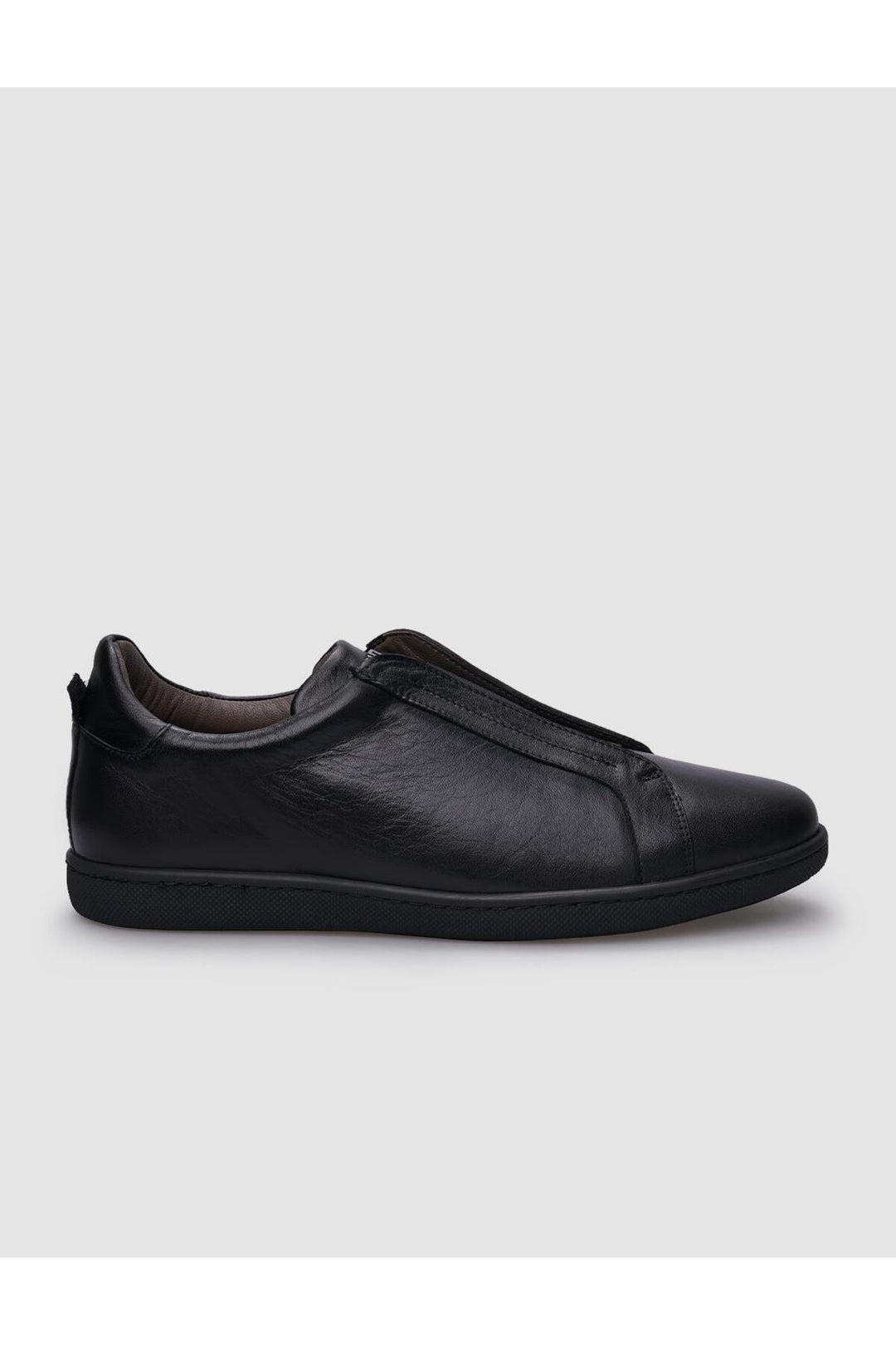 Cabani Shoes %100 Cuir véritable Noir Baskets homme à lacets - Noir