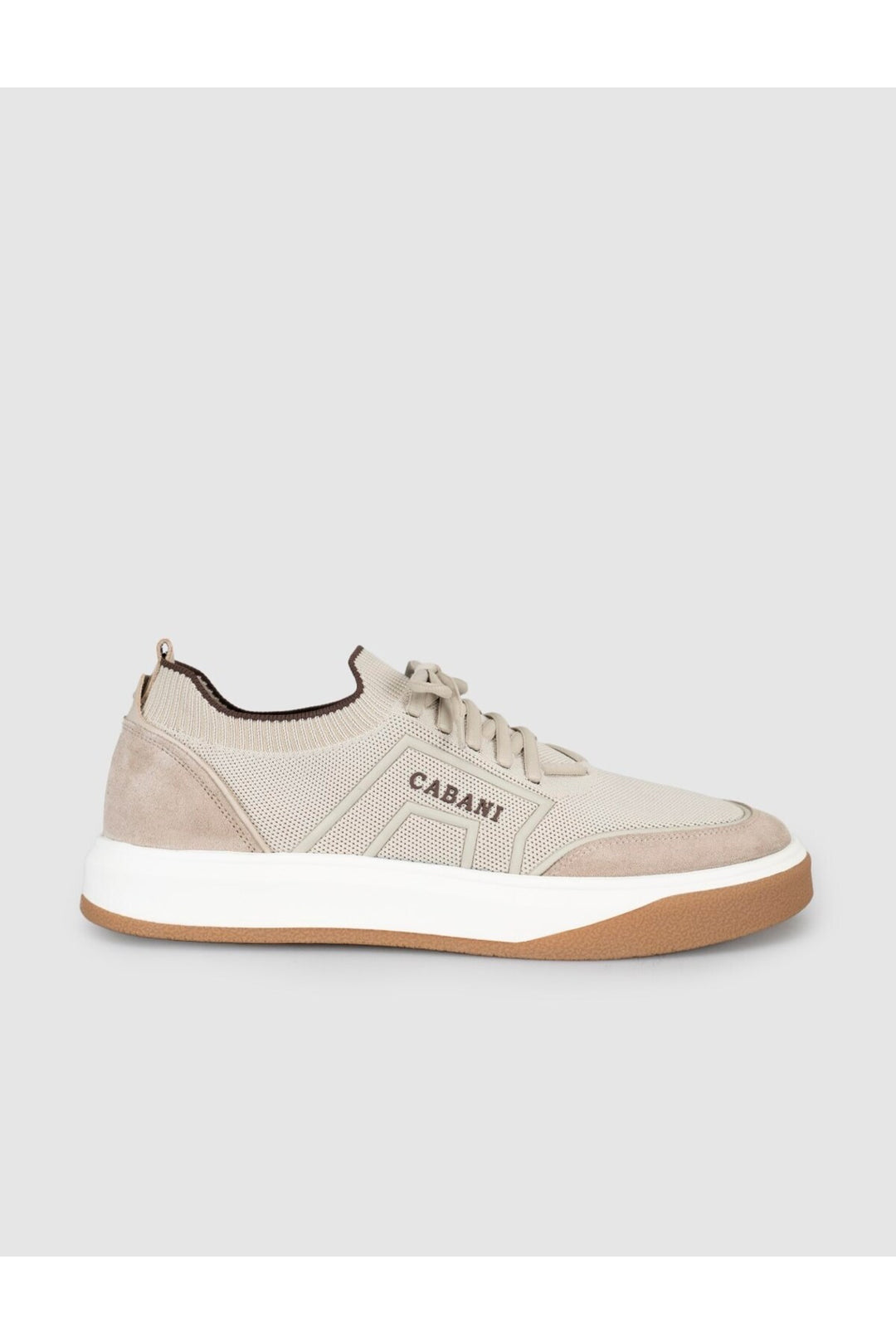 Cabani Shoes Sneaker quotidien pour homme avec détails en tricot - Multicolore