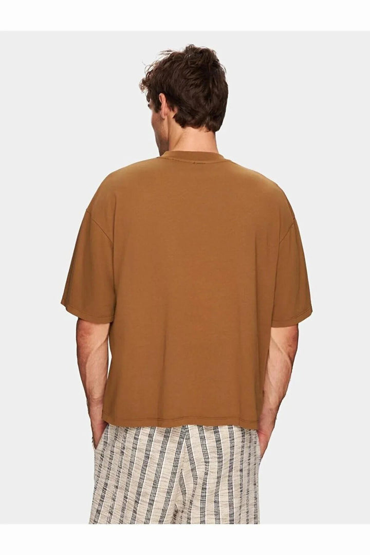 LTB T-shirt Basıc Loose Brown