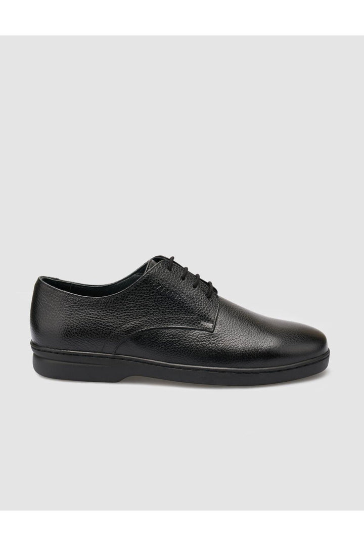 Cabani Shoes Chaussures de ville pour hommes en cuir véritable noir 100% - Multicolore