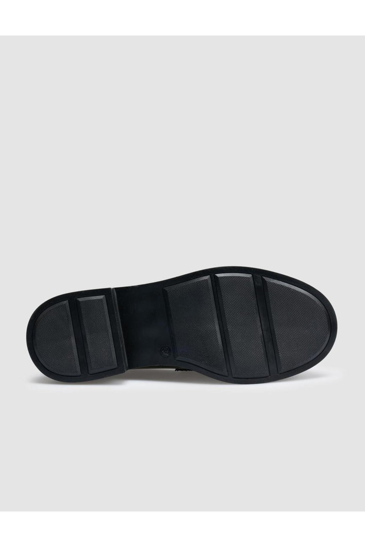 Cabani Shoes Chaussures de ville pour femmes en cuir véritable noir à ouverture 100% - Noir