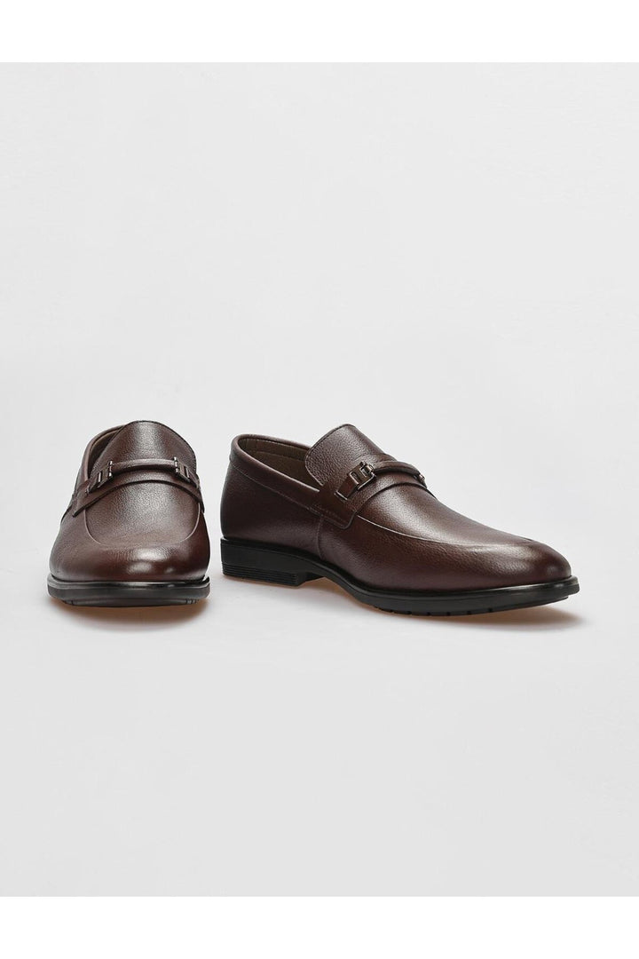 Cabani Shoes Chaussures classiques pour hommes en cuir véritable marron - Multicolore