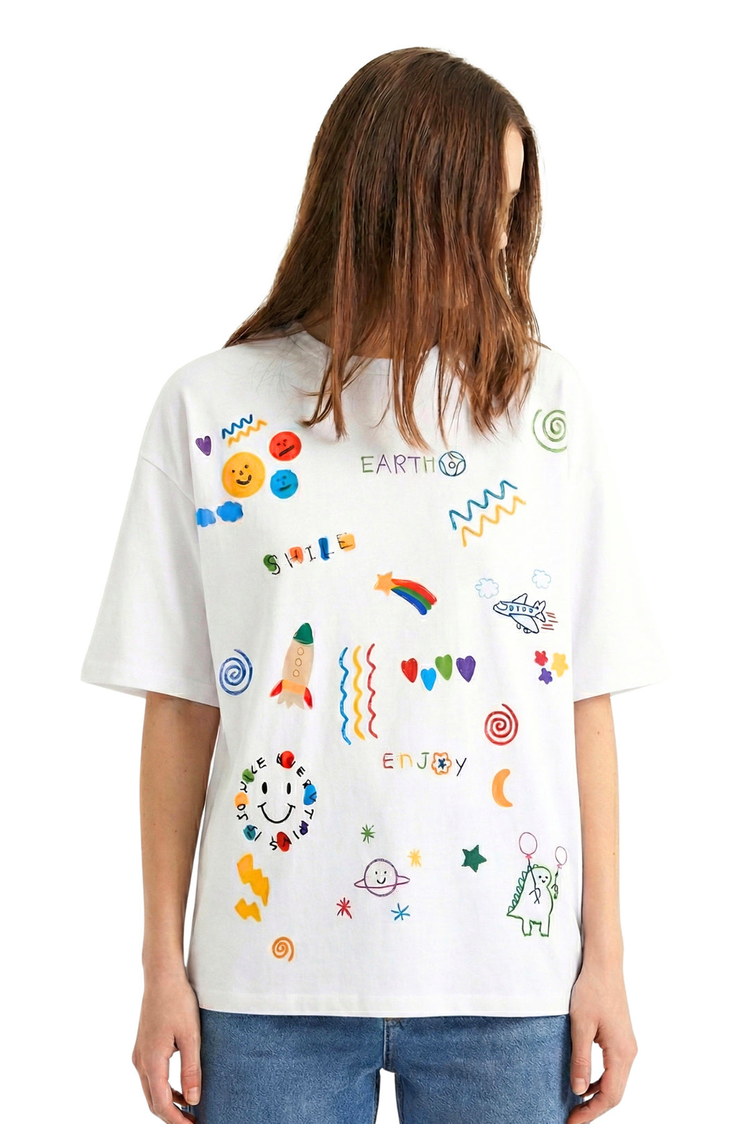 Hipnotico T-shirt Chaque Enfant Est Un Artiste - Multicolore