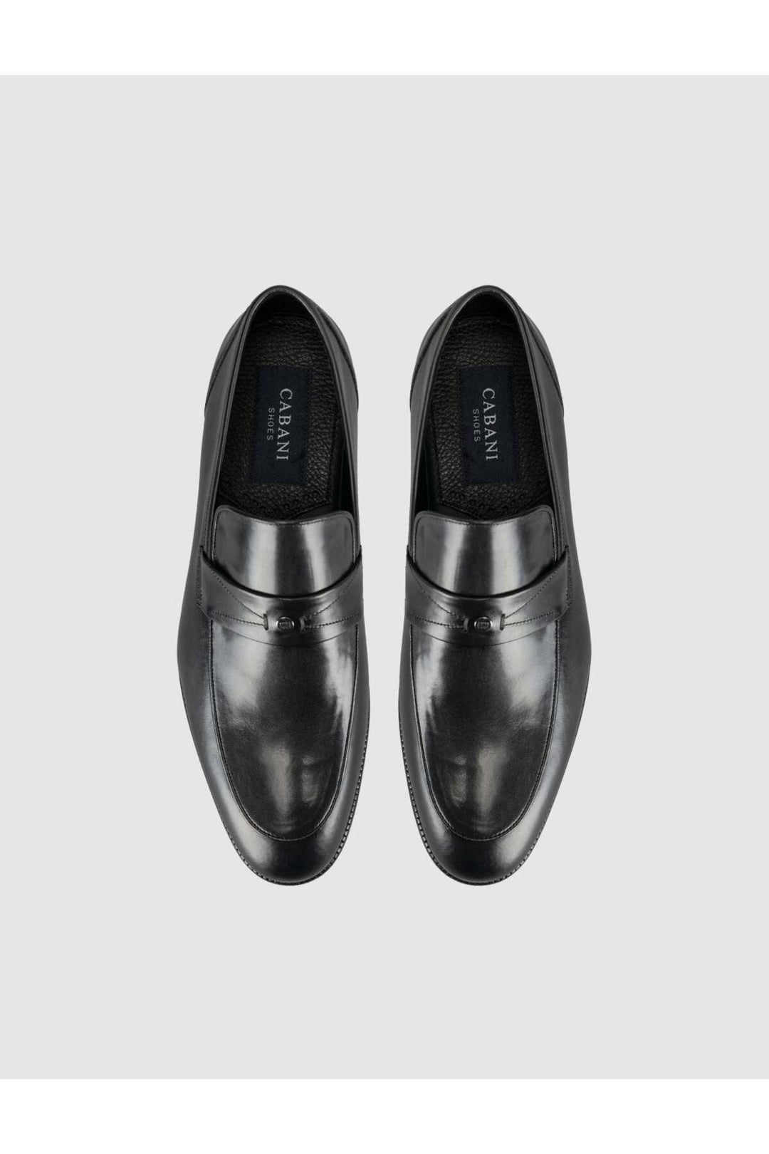 Cabani Shoes Chaussures en cuir classiques à boucle noire - Multicolore