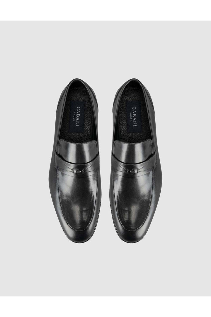 Cabani Shoes Chaussures en cuir classiques à boucle noire - Multicolore