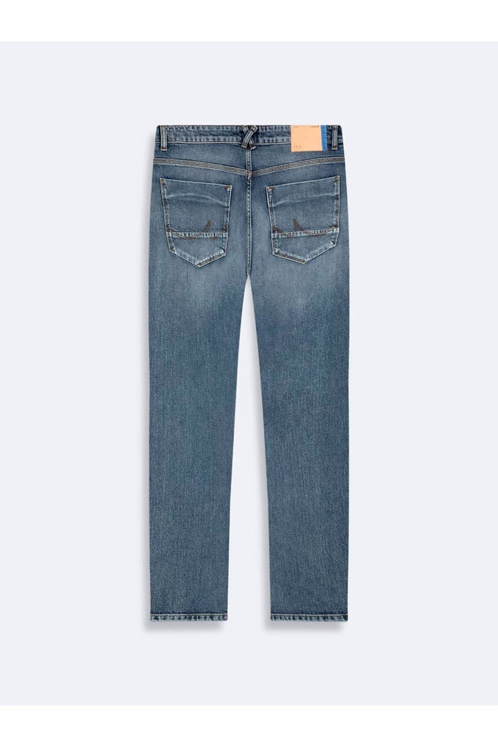 LTB Joshua 200 Pantalon Jean Slim Taille Basse Indigo - mid Indigo