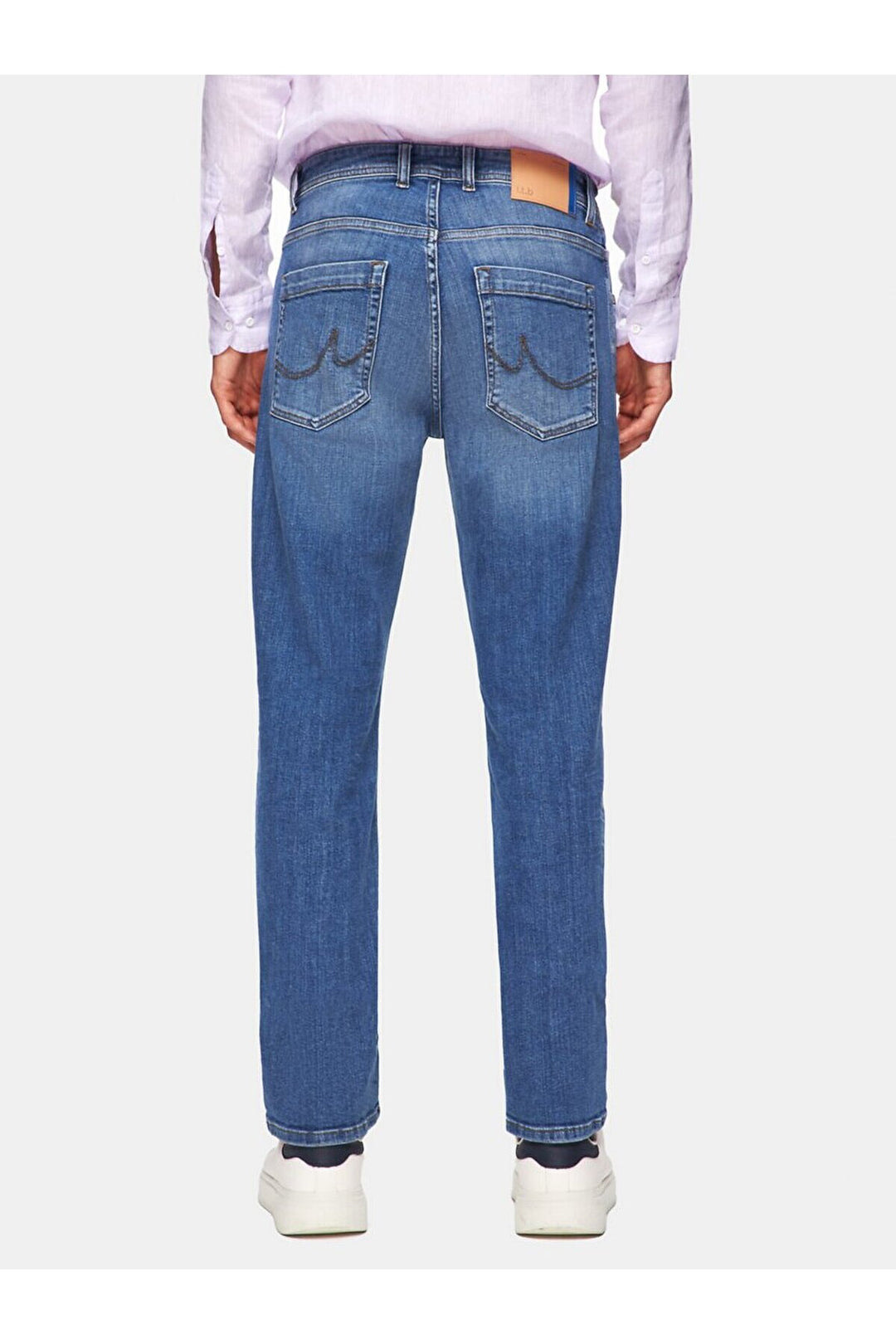 LTB Pantalon en jean coupe droite à taille moyenne Paul X - karişik_55709