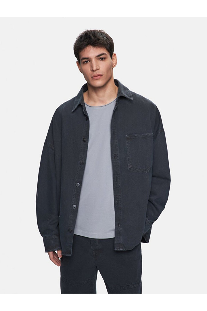 LTB Chemise en jean oversize Willo
