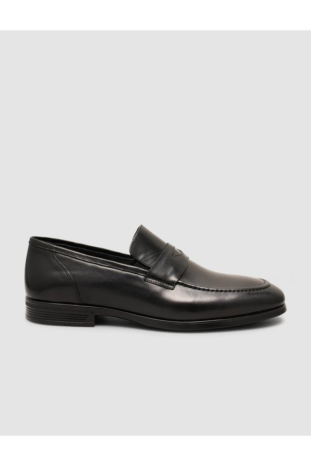 Cabani Shoes %100 Cuir Véritable Chaussures Loafers Classiques Noires pour Hommes - Noir