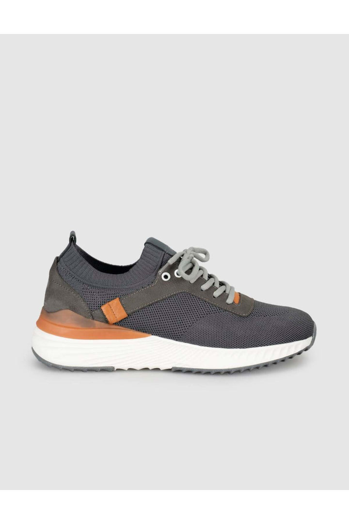 Cabani Shoes Sneaker d'hiver pour homme avec détails en tricot - Anthracite