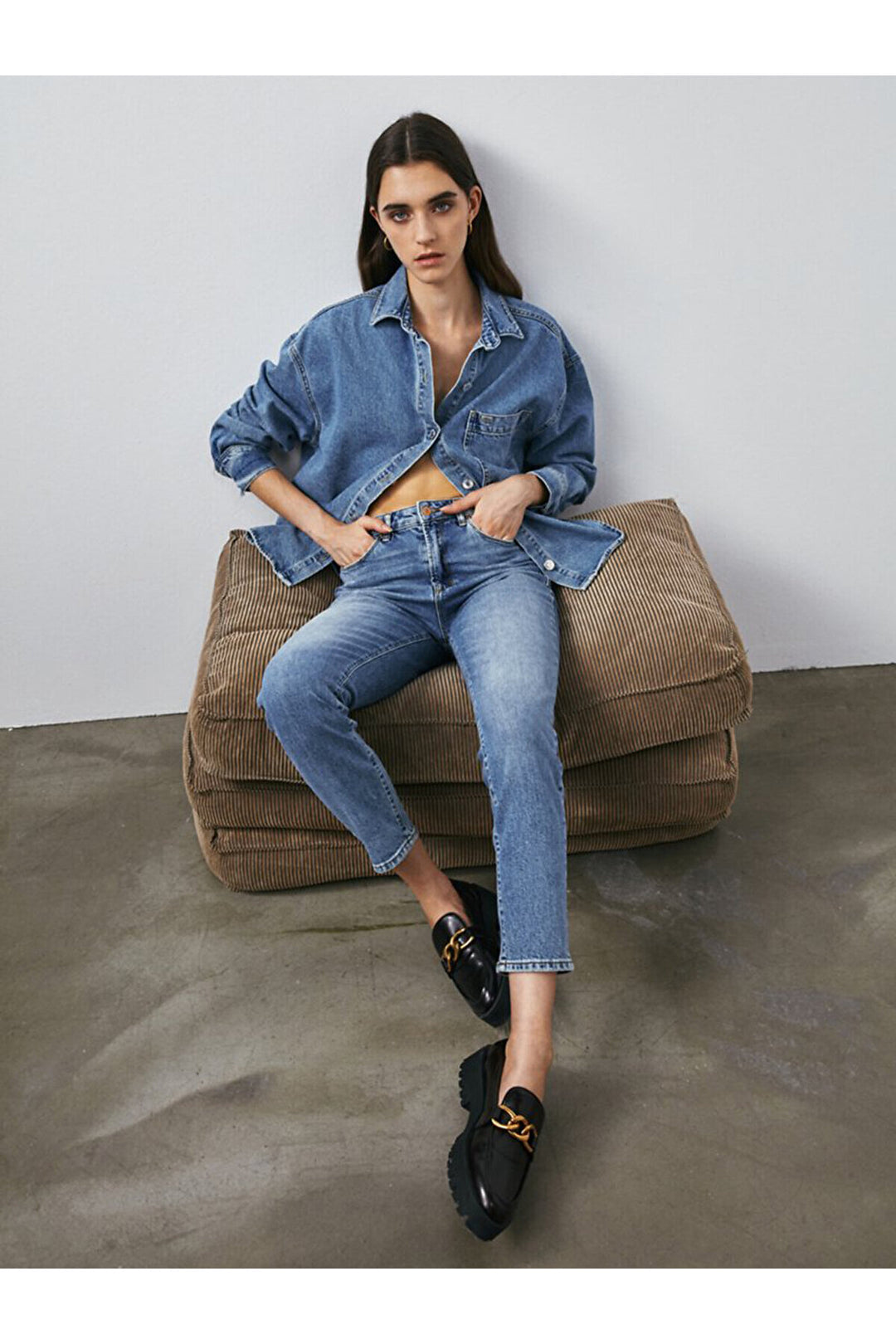 LTB Pantalon taille haute Dores Slım Mom Jean