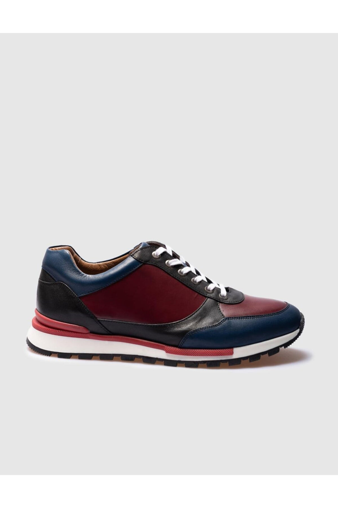Cabani Shoes Light Termo Semelle Cuir Véritable Noir À Lacets Chaussures de Sport pour Homme - Noir