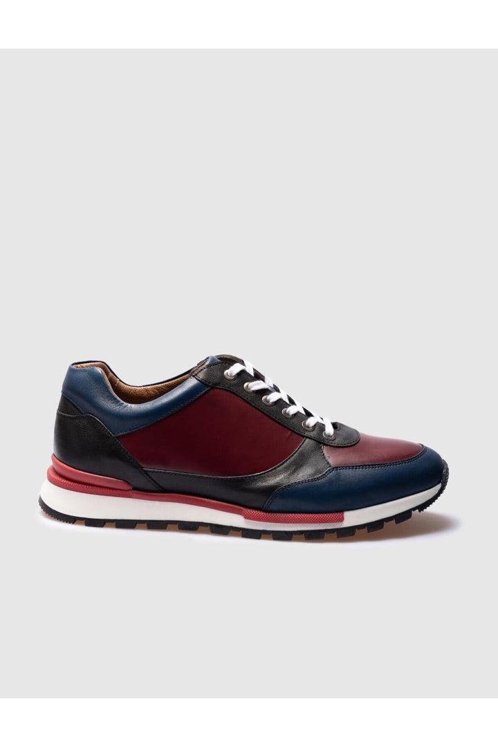 Cabani Shoes Light Termo Semelle Cuir Véritable Noir À Lacets Chaussures de Sport pour Homme - Noir
