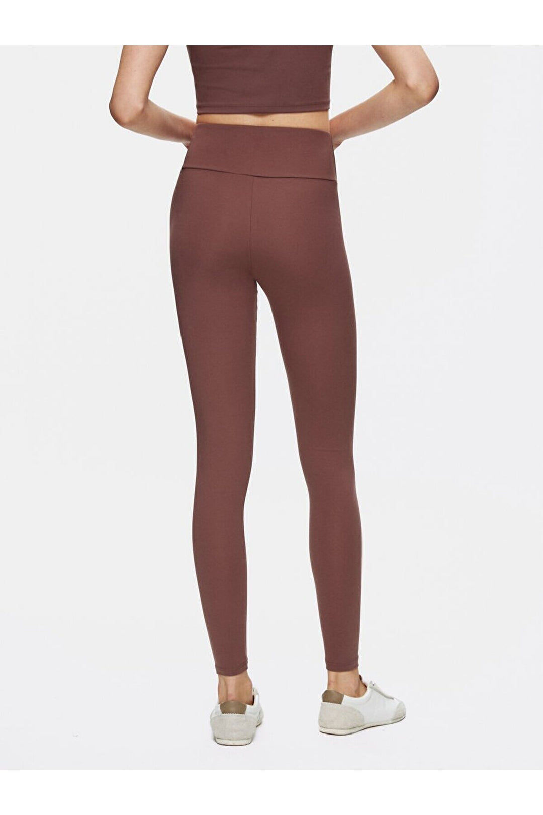 LTB Legging basique marron Slım