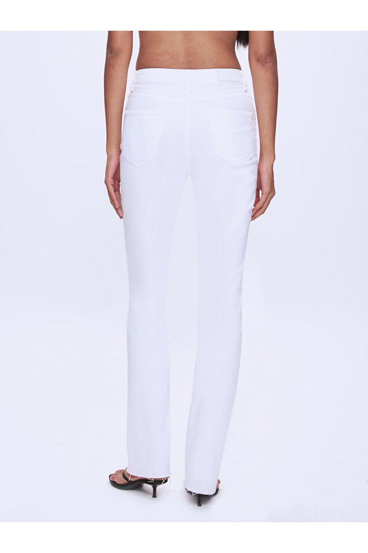 LTB Pantalon en jean coupe droite Betıana X à taille haute