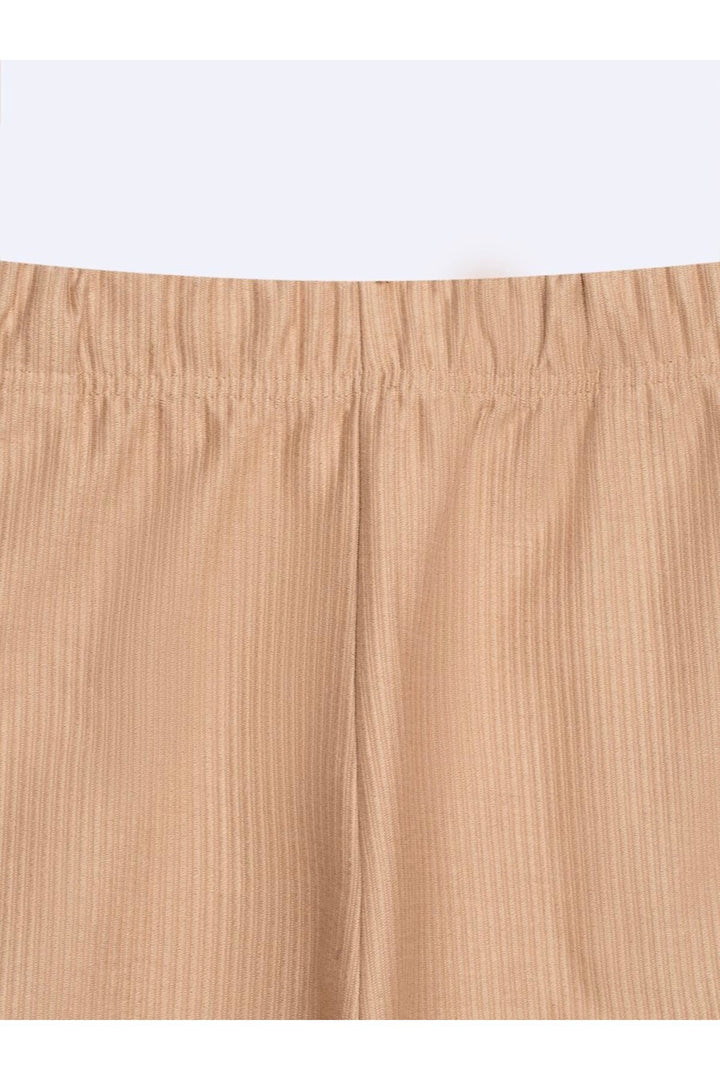 LTB Short Marron à Corde à Taille Élastique - Marron