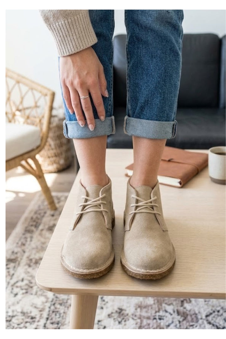 Wavelys RAGA En Cuir Véritable Extérieur Cuir Verni Véritable Chaussures Femme Élégantes et Confortables Adaptées au Milieu de Bureau - Noir