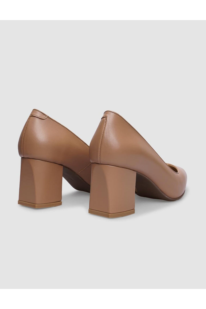 Cabani Shoes %100 Cuir véritable Escarpins en vison pour femmes - Vison