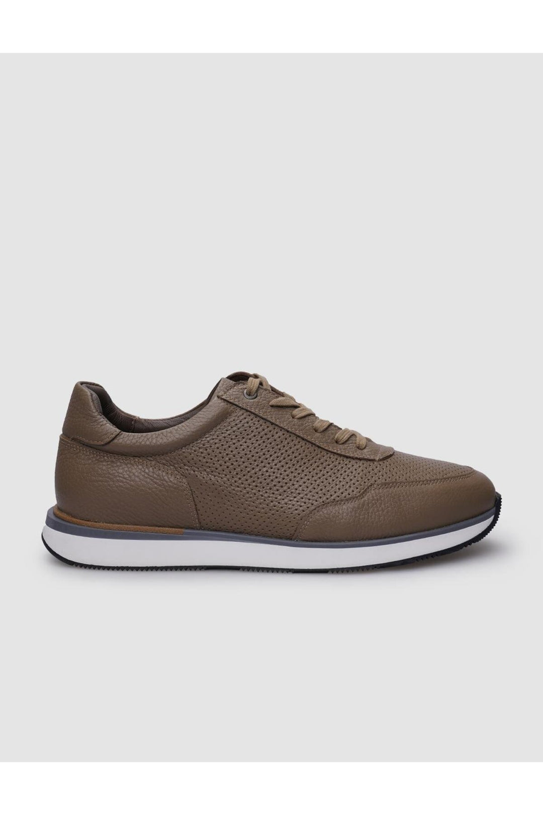 Cabani Shoes %100 Cuir véritable Sneaker homme à lacets en vison - Vison