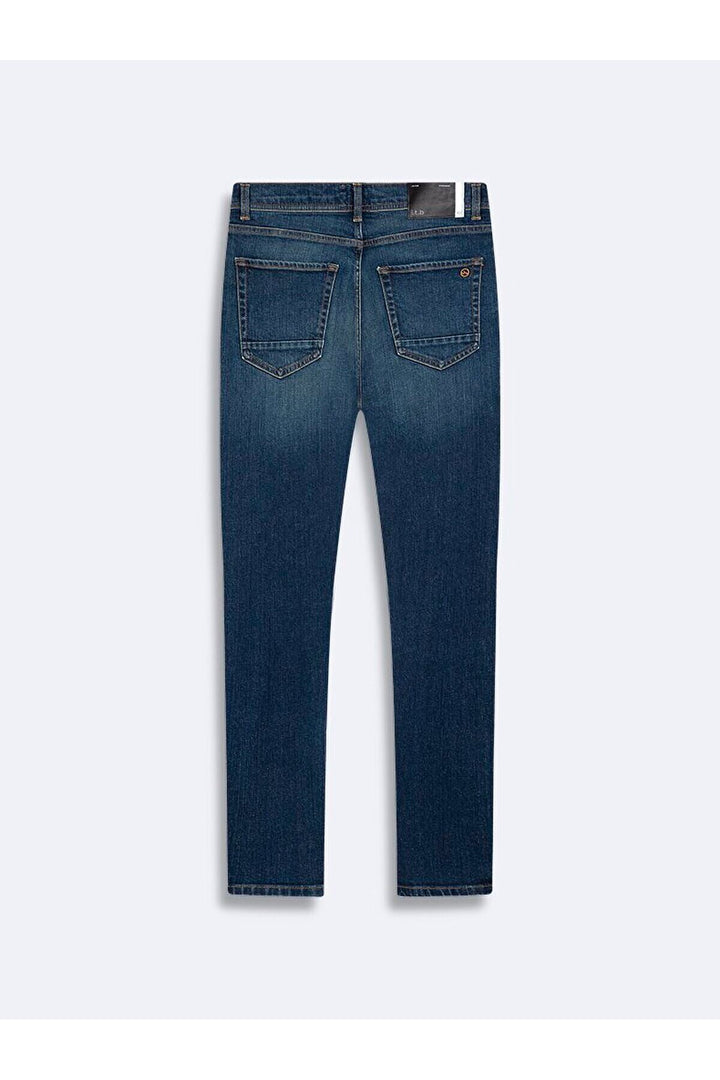 LTB Nouveau pantalon en jean Smarty à taille mi-longue - Bleu̇_53645