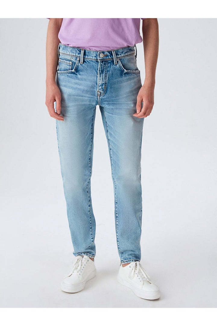 LTB Pantalon en jean Diego X Y à taille moyenne et à jambes étroites