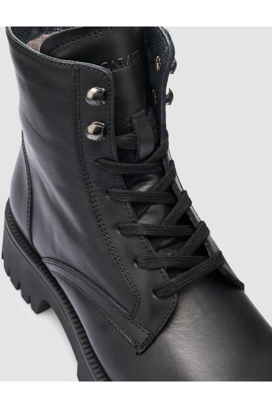 Cabani Shoes %100 Cuir véritable Bottes noires pour femmes - Multicolore