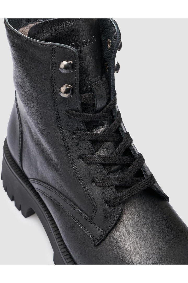 Cabani Shoes %100 Cuir véritable Bottes noires pour femmes - Multicolore