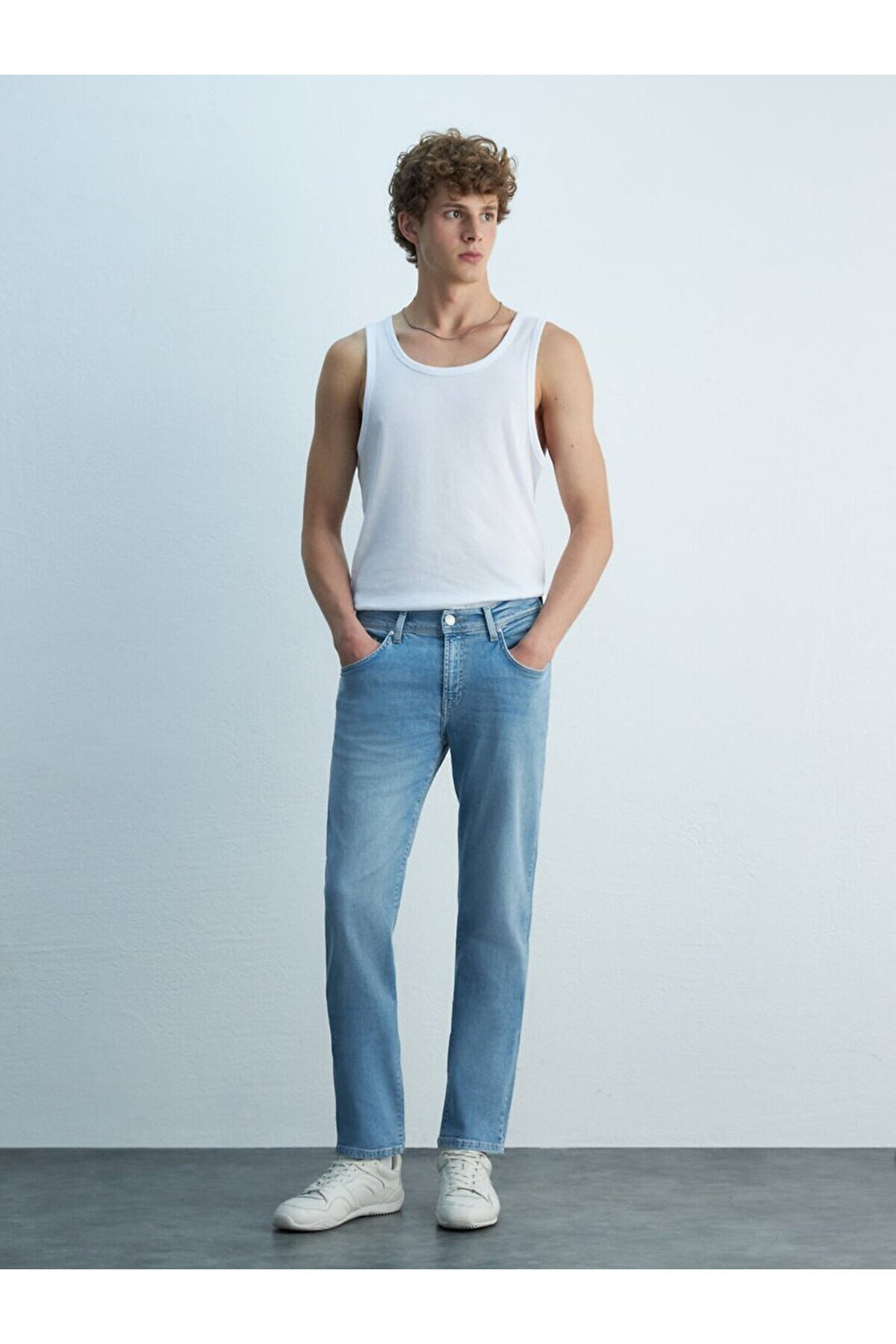 LTB Pantalon en jean à taille moyenne Sawyer P Narrow Leg