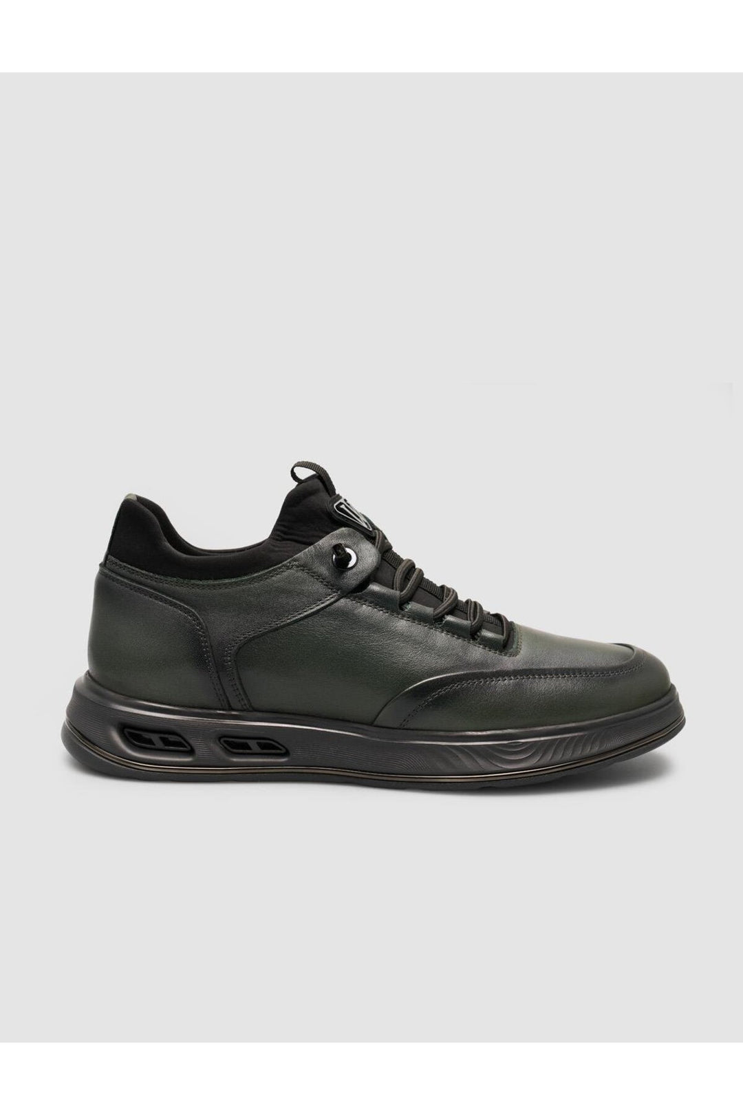 Cabani Shoes Chaussures de sport pour hommes kaki avec lacets - Kaki
