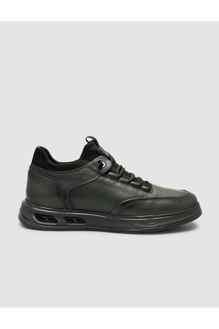 Cabani Shoes Chaussures de sport pour hommes kaki avec lacets - Kaki