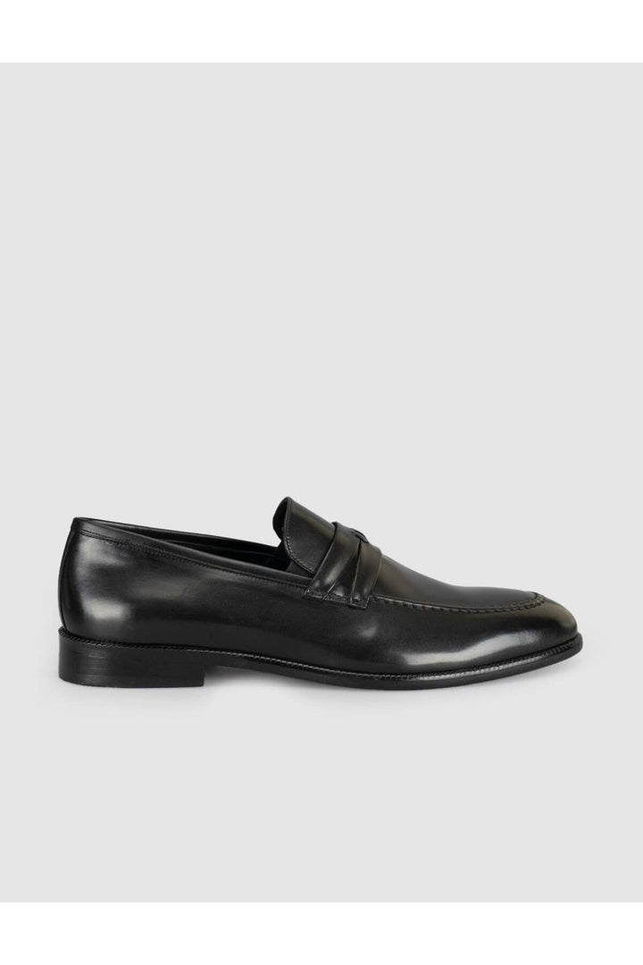 Cabani Shoes Chaussures classiques pour hommes en cuir noir premium - Multicolore