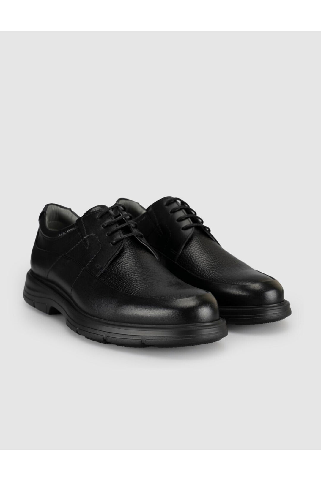 Cabani Shoes Chaussures de ville pour hommes en cuir véritable Urban Step - Noir