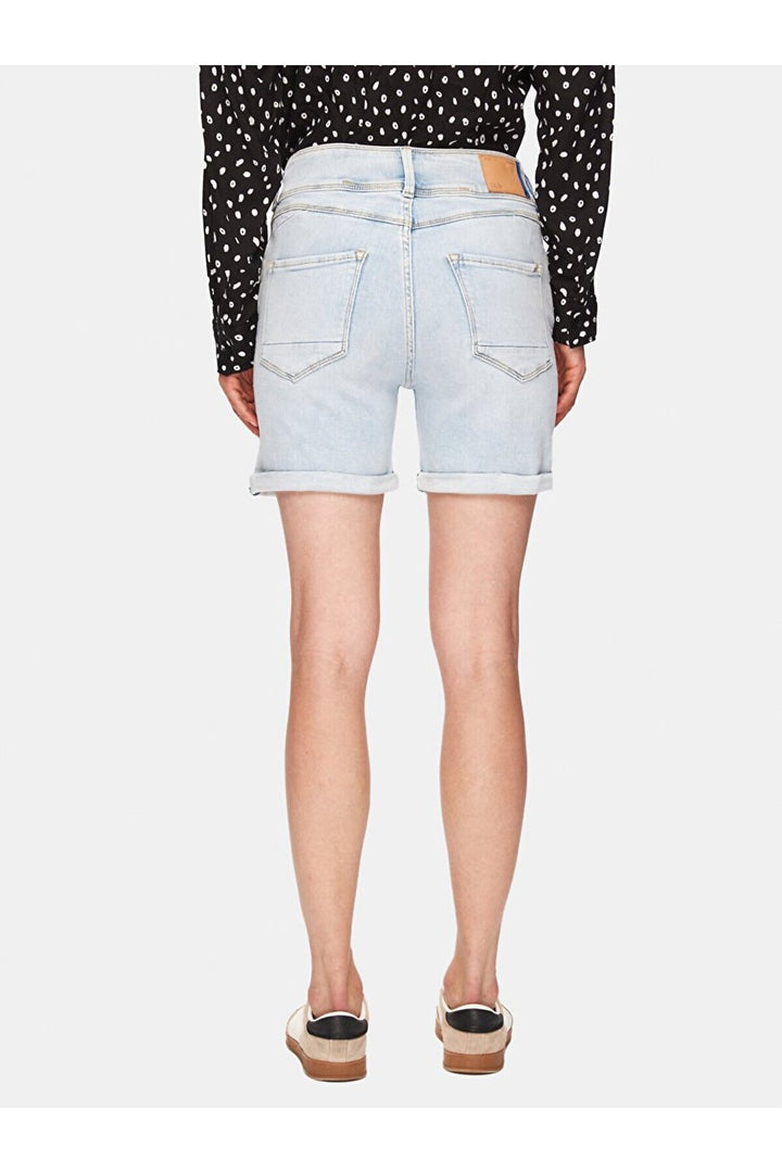LTB Short en jean taille moyenne Rosina - Bleu